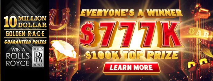 2022 March Race $777K Everyone's a Winner Mobile Image